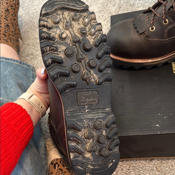 Irish Setter Trail Blazers Brown High-Top Boots - Picture 5 of 7